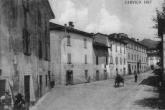 Carvico anno 1917 - Piazza Comunale